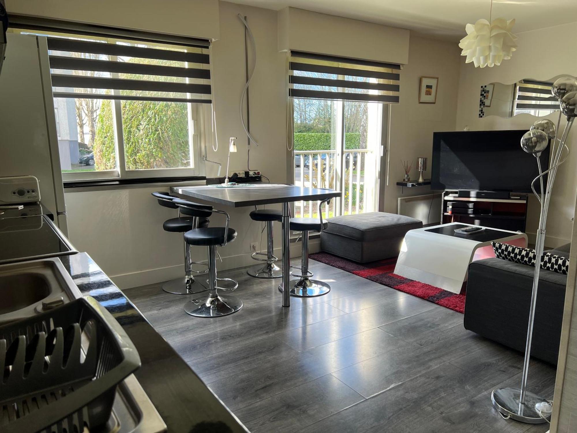 Zenith Stade Parc Expo Palais Des Sports, 2ch 4pers Parking Appartement Caen